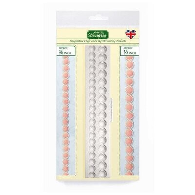Katy Sue Designs Mould - BEADED PEARL BORDER
