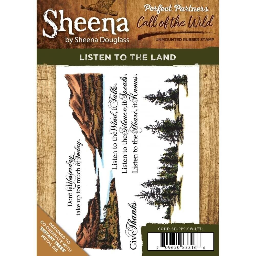 Sheena Douglass Perfect Partners Stamp Set Call of the Wild - LISTEN TO THE LAND