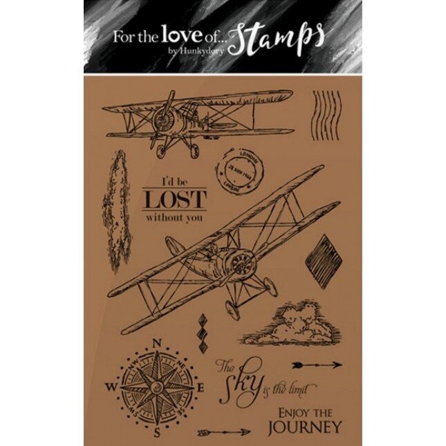 Hunkydory - &quot;For the Love of Stamps&quot; A6 Stamps - ENJOY THE JOURNEY
