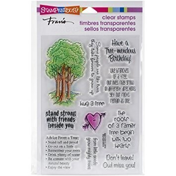 Stampendous - Clear Stamp - FOREST SAYINGS