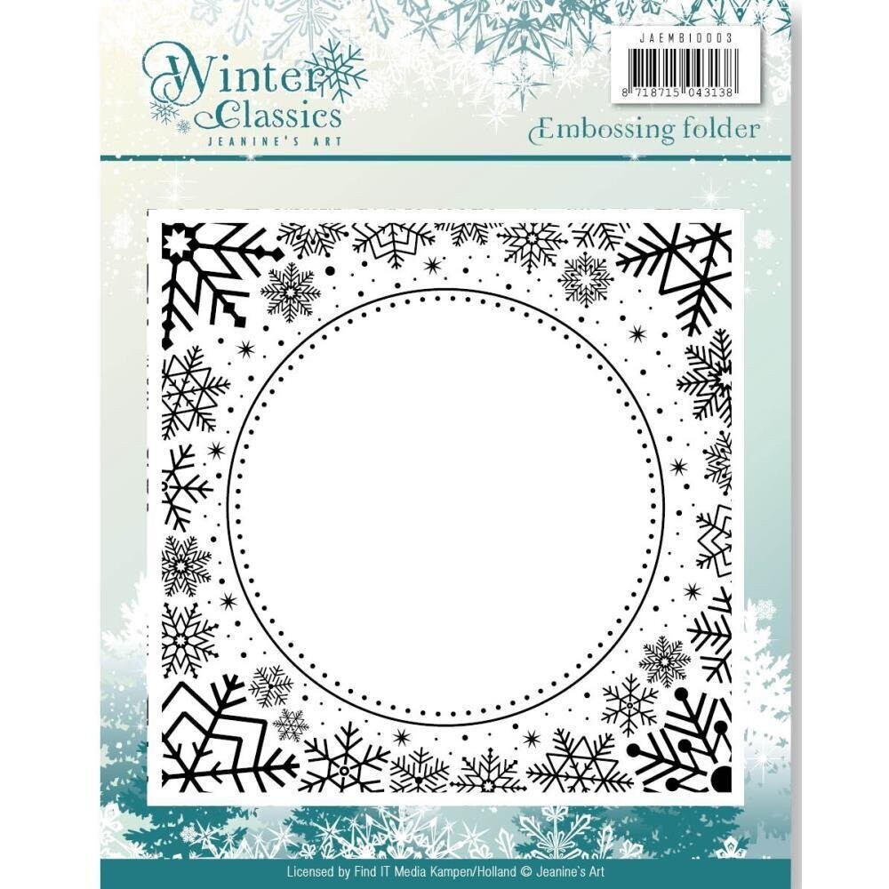Jeanine's Art - Winter Classic Embossing Folder