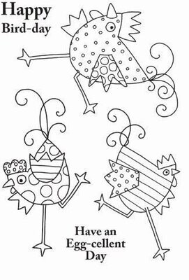 Woodware Clear Magic Singles - DANCING CHICKENS