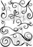 Card-io Clear Stamp set - SWIRLS PLATE