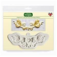 Katy Sue Designs Mould - ORNAMENTAL CHERUBS