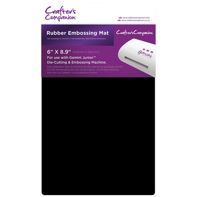 The GEMINI JUNIOR Machine Accessories - RUBBER EMBOSSING MAT