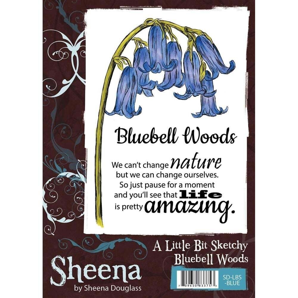 Sheena Douglass A6 Stamps BLUEBELL WOODS **HALF PRICE**