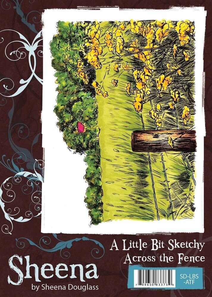 Sheena Douglass A6 Stamps ACROSS THE FENCE **HALF PRICE**