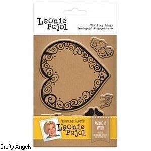 Leonie Pujol Typography A6 Photopolymer Stamp Set - MAKE A WISH