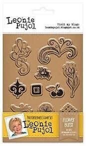 Leonie Pujol A6 Photopolymer Stamp Set - FLOWER BURST
