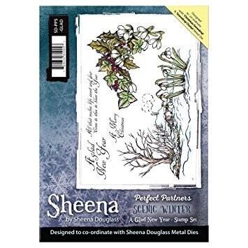 Sheena Douglass - Perfect Partners Scenic Winter A6 A GLAD NEW YEAR **HALF PRICE**