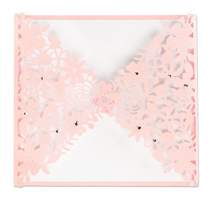 Sizzix Thinlits Die - 662855 FLORAL FOLD