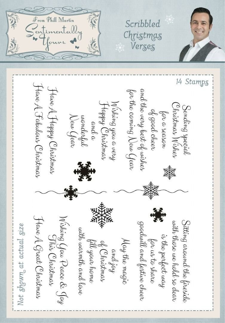 Sentimentally Yours - Scribbled Christmas Verses by Phil Martin