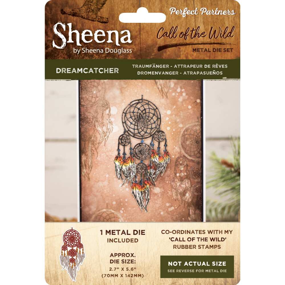 Sheena Douglass Perfect Partners Metal Die Call of the Wild - DREAM CATCHER
