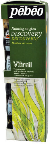 Pebeo Vitrail Discovery Multi Surface Set 6 x 20ml