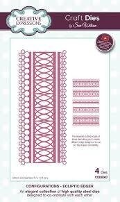 Dies by Sue Wilson - Configurations - ECLIPTIC EDGER  **50% Off**