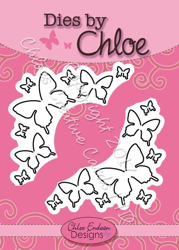 Dies by Chloe NEW! CHCC-034 BUTTERFLY CORNERS