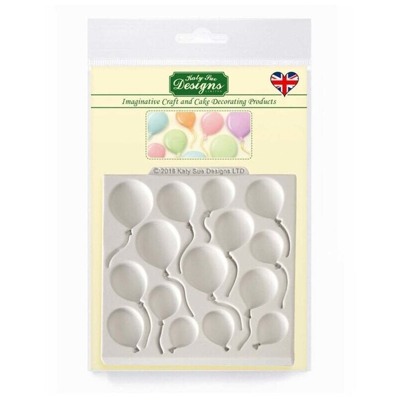 Katy Sue Designs Silicone Mould - BALLOONS