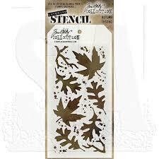 Tim Holtz Layering Stencil - AUTUMN