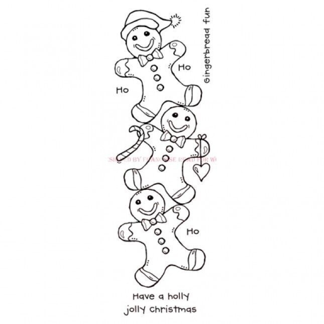 Woodware Stamps - GINGERBREAD MAN
