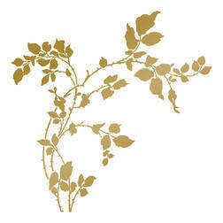 Couture Creations Foil Stamp Die - THORNY BRANCHES
