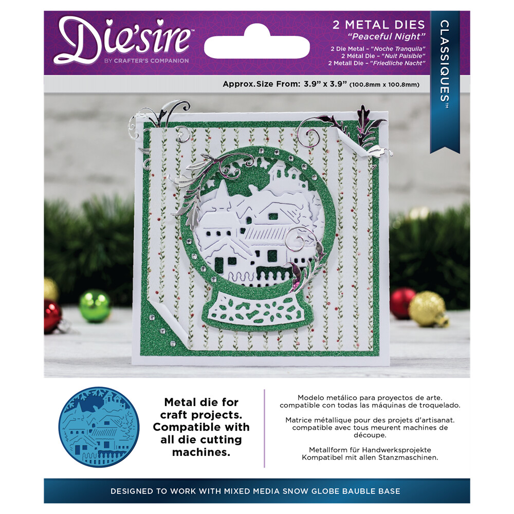 Die&#39;Sire Classiques Dies - PEACEFUL NIGHT **LESS THAN HALF PRICE**
