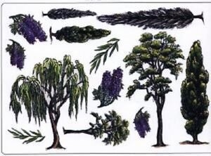 Creative Expressions Unmount A5 CREATE A SCENE MORE TREES ** OVER 50% OFF**