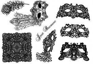 Creative Expressions Unmount A5 MASQUERADE** OVER 50% OFF**