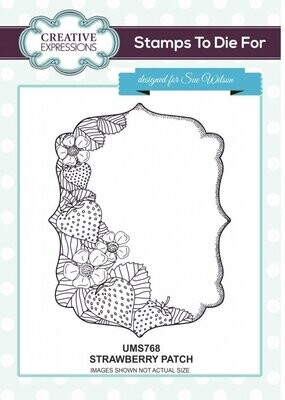 Stamps by Sue Wilson - STRAWBERRY PATCH  **HALF PRICE**