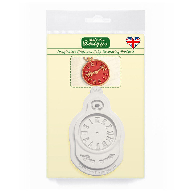 Katy Sue Designs Silicone Mould - CLOCK