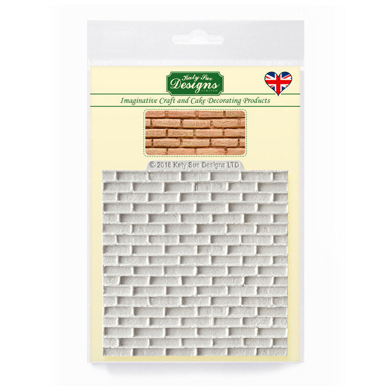 Katy Sue Designs Silicone Mould - BRICKWORK