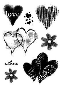 Woodware Clear Magic Singles - HEART COLLECTION