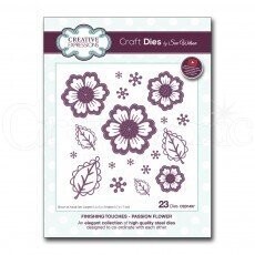 Dies by Sue Wilson - Finishing Touches - PASSION FLOWER  **REDUCED**