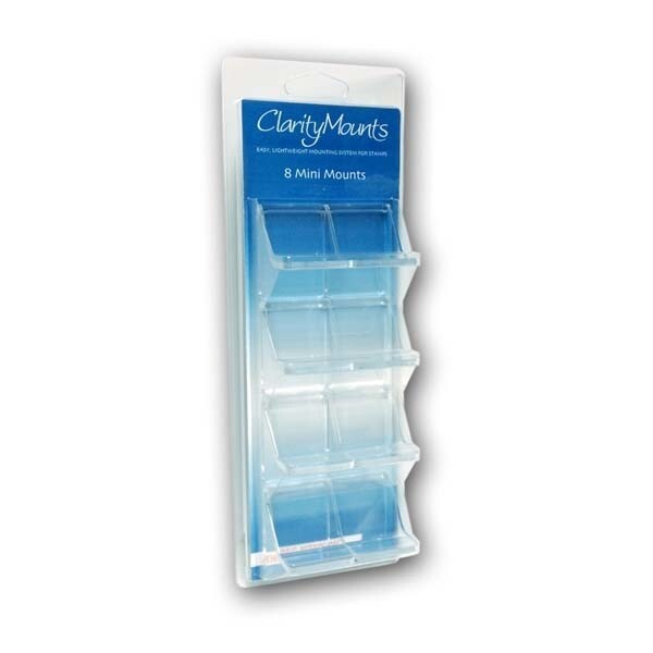 Clarity Stamps - Mounts Mini pack of 8