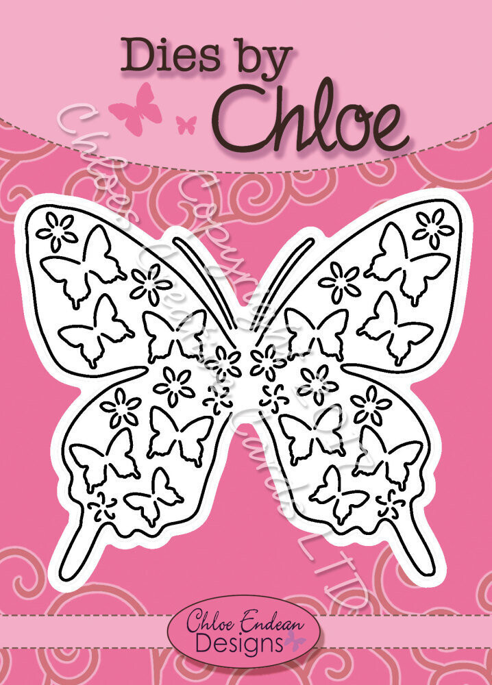 Dies by Chloe NEW! CHCC-033 BUTTERFLY OF BUTTERFLIES **REDUCED**