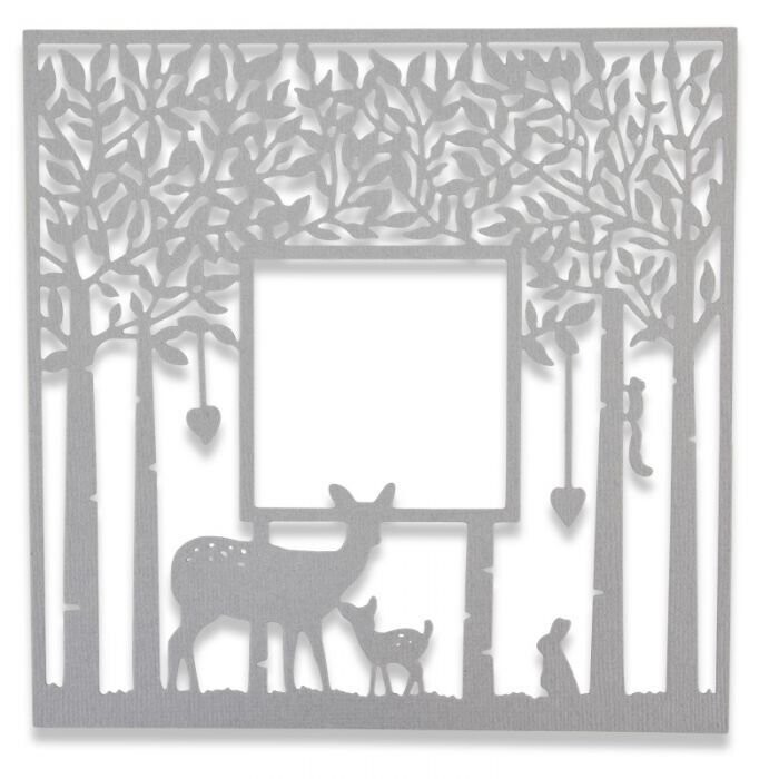 Sizzix Thinlits Die - 661744 FOREST FRAME