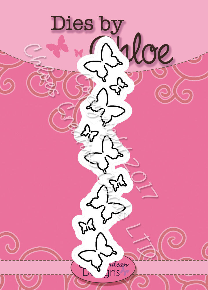 Dies by Chloe NEW! CHCC-035 BUTTERFLY BORDER **REDUCED**