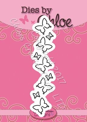 Dies by Chloe NEW! CHCC-035 BUTTERFLY BORDER **REDUCED**