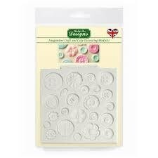 Katy Sue Designs Silicone Mould - BUTTONS