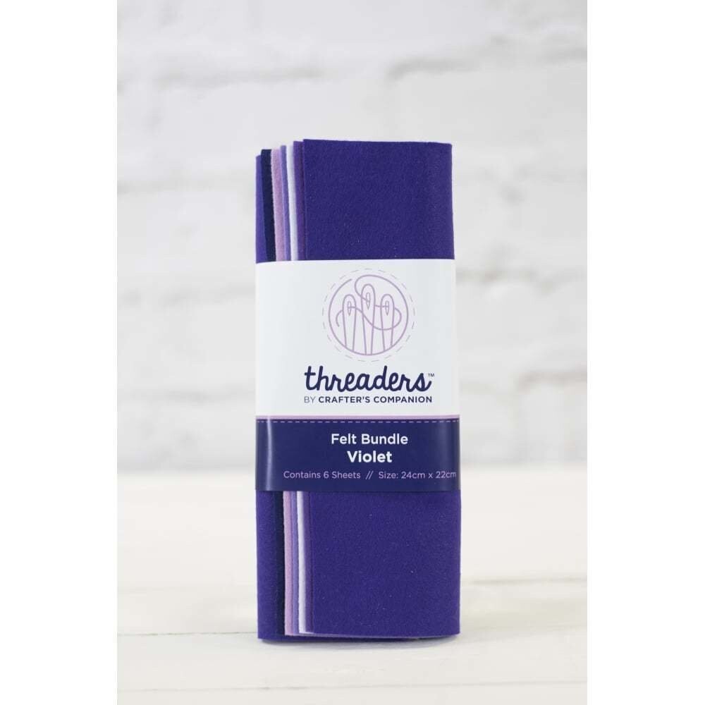 Threaders Felt Bundles - VIOLET