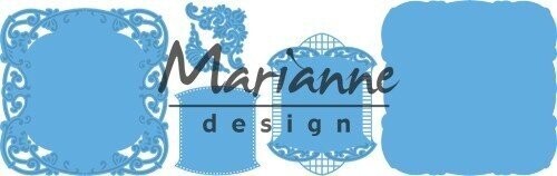 LR0484 ANJA&#39;S ORNAMENTAL FRAME  dies by Marianne Designs Creatables