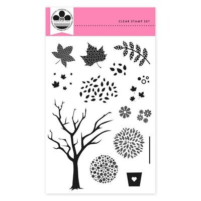 Craftwork Cards Stamp set - MULBERRY TREE **HALF PRICE**