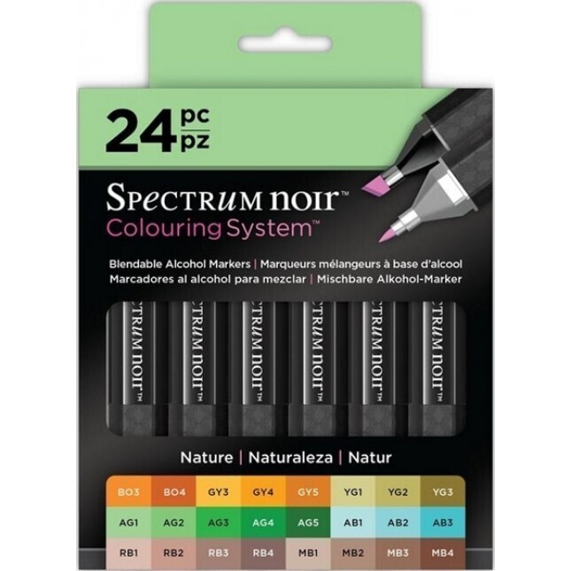 Spectrum Noir NEXT GENERATION - 24 Pen Box Set NATURE