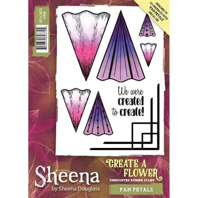 Create A Flower Stamp sets NEW!  - FAN PETALS   **Less than Half Price**