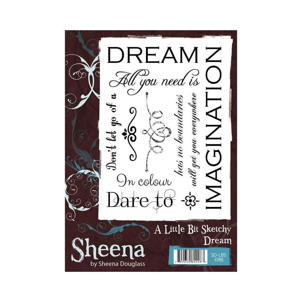 Sheena Douglass A6 Stamp - DREAM **LESS THAN HALF PRICE**