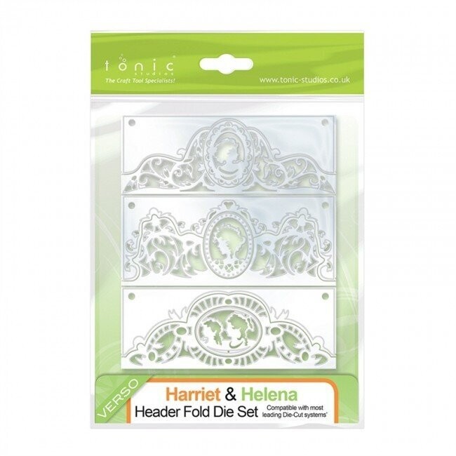 Tonic Header Fold Die Set - HARRIET &amp; HELENA **CLEARANCE**