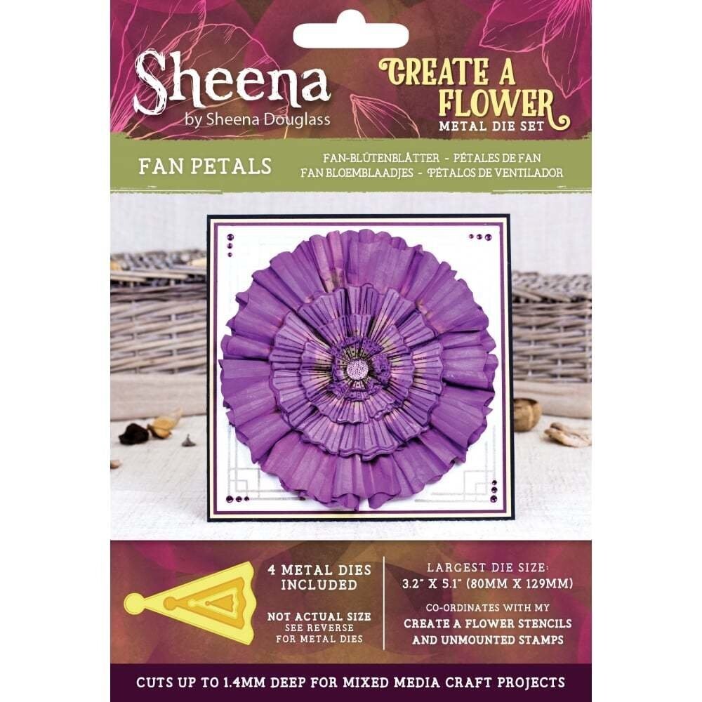 Create A Flower Dies NEW! - FAN PETALS