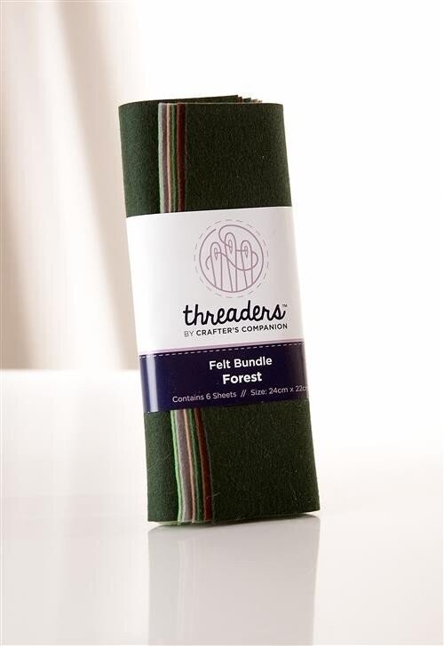 Threaders Felt Bundles - FOREST