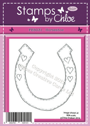 Stamps by Chloe NEW! FEB 031 HORSESHOE Stamp