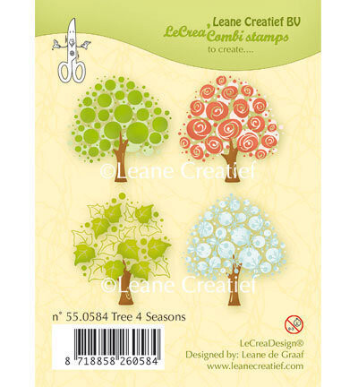 Leane Creatief BV Stamps - TREE FOUR SESAONS