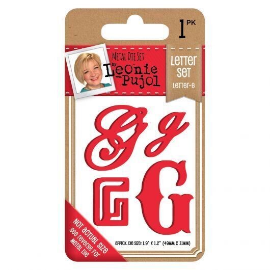 Leonie Pujol Typography Dies - G